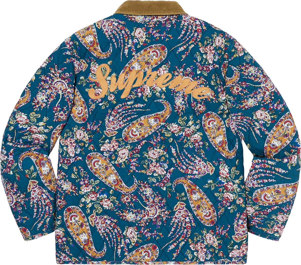 Quilted Paisley Jacket view 12